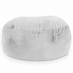 Saxx Giant Bean Bag Chair // 6' (Silver Fox)