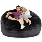 Saxx Giant Bean Bag Chair // 6' (Silver Fox)