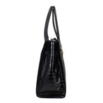 Michael Kors Xl Mixed Materials East West Tote Handbag // Black