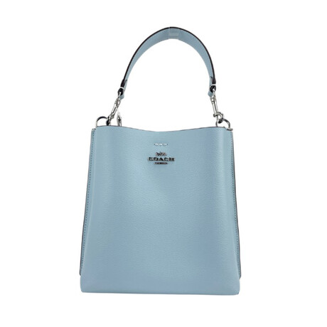 Coach 22 Small Leather Bucket Handbag // Powder Blue