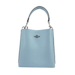 Coach 22 Small Leather Bucket Handbag // Powder Blue