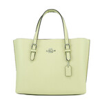 Coach 25 Small Leather Tote Crossbody Handbag // Lime