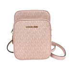 Michael Kors Set Signature Flight Crossbody Handbag // Blush Pink