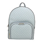 Michael Kors Large Zip Pocket Backpack // Pale Blue