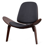 Mid Century Modern Accent Chair // Brown