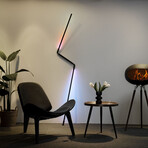 Mid Century Modern Accent Chair // Black