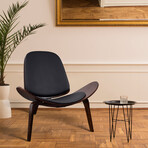 Mid Century Modern Accent Chair // Brown