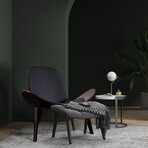 Mid Century Modern Accent Chair // Brown