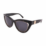 Women's MCM603-001 Cat Eye Sunglasses // Black + Gray