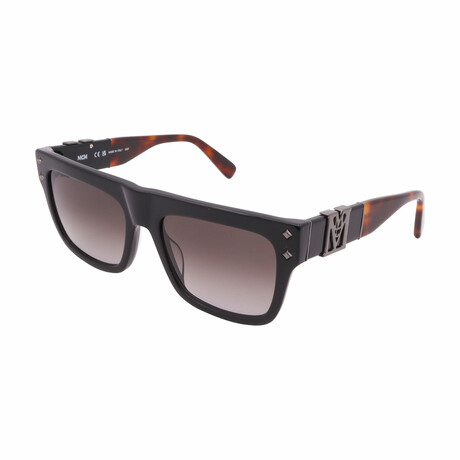 Men's MCM733S-001 Square Sunglasses // Black + Gray Gradient