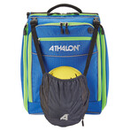 Athalon "Onboard" Convertible Boot Bag // Cobalt Blue + Green