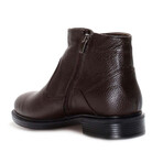 Nathen Genuine Leather & Shearling Men's Sports Boots // Brown (Euro: 39)