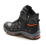 Alonso Men's Boots // Black + Smoke + Orange (Euro: 43)