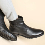 Lee Genuine Leather Men's Classic Boots // Black (Euro: 39)