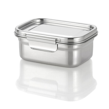 Minimal All Stainless Steel Lunch Box // 1000 ml
