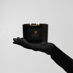 Candle - Black Wood 420 g // Black