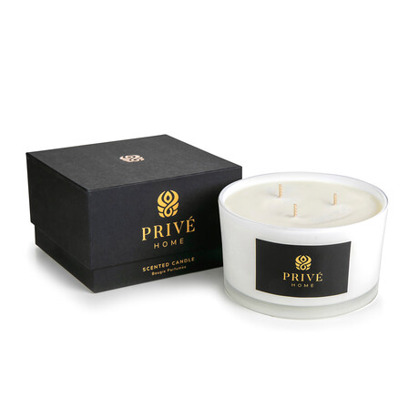 Candle - Oud & Bergamote 580 g // White