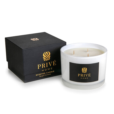 Candle - Oud & Bergamote 420 g // White