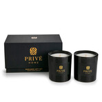 Candles - Safran – Ambre Noir, Black Woods // 2 x 280 g // Clear