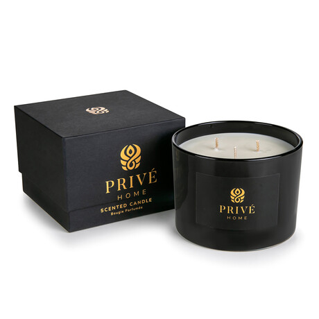 Candle - Tobacco & Leather 420 g // Black