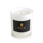 Candle - Tobacco & Leather 280 g // White