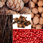 Candle - Black Wood 420 g // White