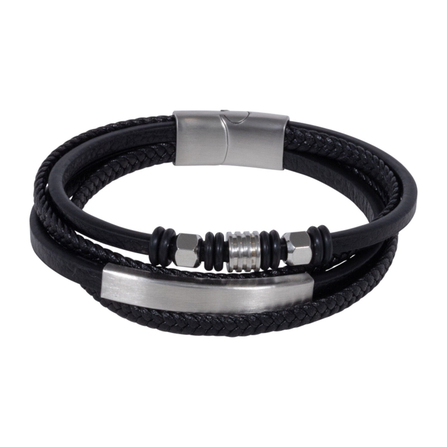 Multi Layer Black Bracelet // 8