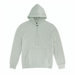 Embroidered Hoodie // Ash Gray (M)