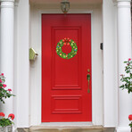 Christmas Crown Wall Sticker (7.8"H x 7.8"W x 0.001"D)