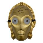 Anthony Daniels Autographed 'C-3PO' Mask