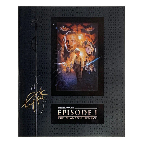 Ray Park Autographed 'Phantom Menace' Program - from the Canadian Movie Premiere in 1999