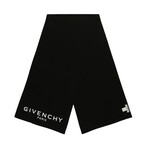 Givenchy // Victor Scarf + Patch (Black)