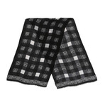 Moschino // Frank Scarf (Black, White)