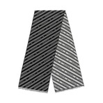 Givenchy // Zeke Chain Scarf // Black + Gray