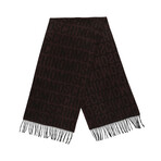 Moschino // Geary Scarf // Brown