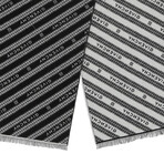 Givenchy // Zeke Chain Scarf // Black + Gray