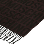 Moschino // Geary Scarf // Brown