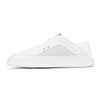 Low Top Slippers // White (US Men's Size 8)