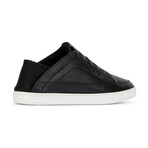 Low Top Slippers // Black + White (US Men's Size 8)