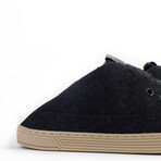 Low Top Slippers // Charcoal (US Men's Size 8)