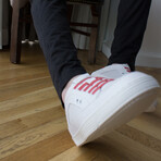 Low Top Slippers // Strawberry + Cream (US Men's Size 8)