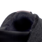 Low Top Slippers // Charcoal (US Men's Size 8)