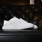 Low Top Slippers // White (US Men's Size 8)