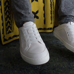 Low Top Slippers // White (US Men's Size 8)