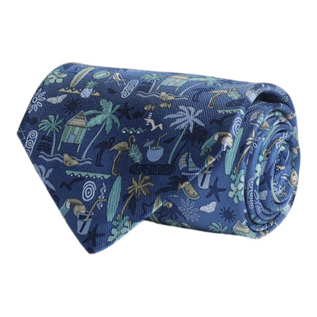 Carambola Tie // Blue