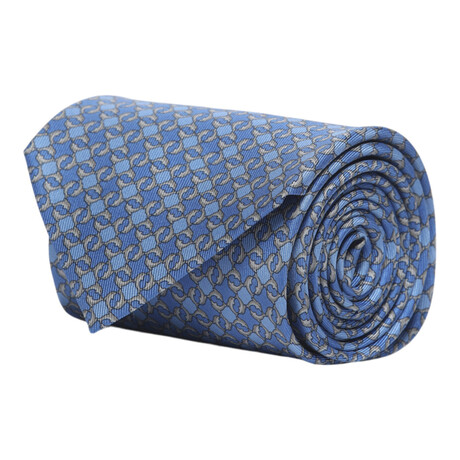 Geo Tie // Blue