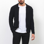 Knitwear Cardigan // Black (2XL)