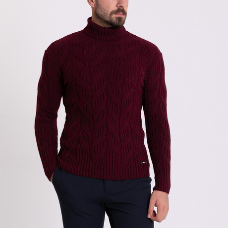 Knitwear Jumper // Claret Red (S)