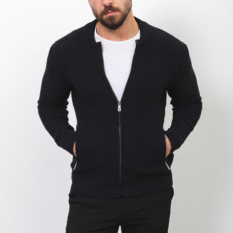 Knitwear Cardigan // Black (S)