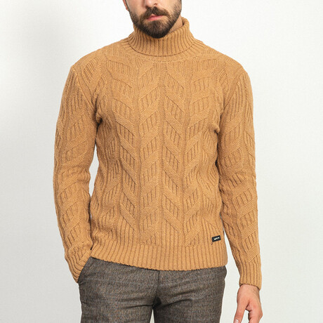Noah Knitwear Jumper // Camel (S)